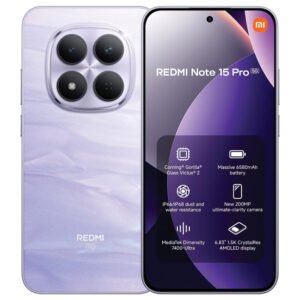Xiaomi Redmi Note 15 Pro 5G 12GB 256GB – Mist Purple
