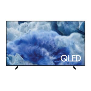 Samsung QLED Q8F 85″ Black QA85Q8FAAUXZN | 4K QLED Display | Quantum HDR | Crystal Processor 4K | 4K Upscaling | HDR10+ | 60Hz Refresh Rate | Tizen Smart TV | Samsung Smart Hub | Built-in Voice Assistant | Apple AirPlay | SmartThings Support